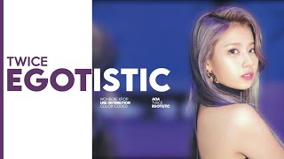 How would TWICE sing EGOTISTIC AOAQUEENDOM Line Distribution [upl. by Lilli]