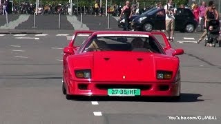 Ferrari F40  Engine sounds [upl. by Reeher460]