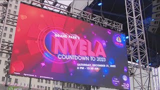 New Years Eve celebration returns to Grand Park [upl. by Wiedmann658]