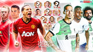 Who makes the ALL TIME Man Utd x Liverpool combined XI 👀  Saturday Social [upl. by Enined]