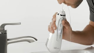 How to Use the Waterpik™ Cordless Advanced Water Flosser WP560 [upl. by Lever]