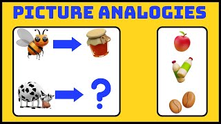 PICTURE ANALOGIES BRAIN GAME [upl. by Rattray]