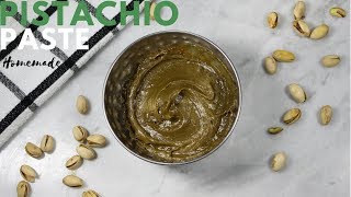 HOW TO MAKE PISTACHIO PASTE  COMMENT FAIRE LA PÂTE À PISTACHE [upl. by Mendy]