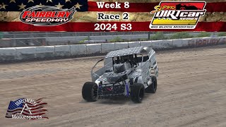 SUPER DIRTcar Big Block Modified Series Fixed  Fairbury Speedway  iRacing Dirt  Week 8 Race 2 [upl. by Ydnerb]