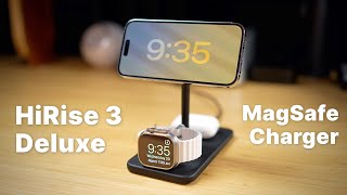 Best iPhone 3in1 MagSafe Charger  HiRise 3 Deluxe Review [upl. by Devitt]