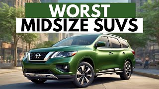 The 7 Least Reliable Midsize SUVs 2024  Avoid Buying [upl. by Etom]