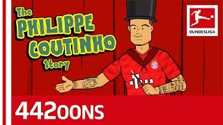 The Story of Philippe Coutinho  Powered by 442oons [upl. by Dlanod]