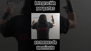 Integración por partes en menos de un minuto [upl. by Erdnael796]