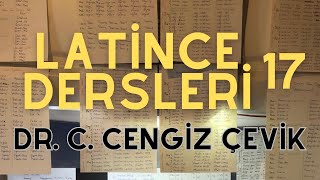 17 Latince Dersleri Edilgen Çatı Birinci Çekim Fiiller 1  Dr C Cengiz Çevik [upl. by Zillah16]