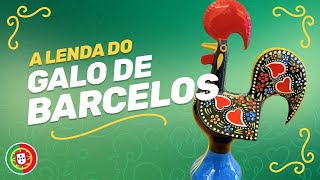 A Lenda do Galo de Barcelos  Lendas de Portugal  ANIMATED  Practice Portuguese [upl. by Enivid]