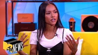 Karrueche Tran Shares How She Overcame Bodyshaming  MTV News [upl. by Alracal482]