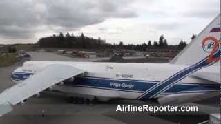 Interior Tour of an Antonov AN 124 [upl. by Farmann]