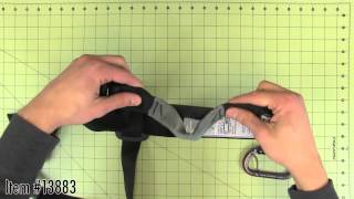 Petzl Voltige Chest Harness  TreeStuffcom 360 View [upl. by Airol]