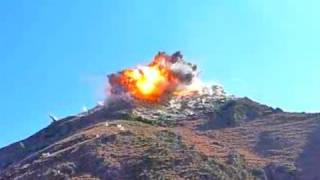 HUGE JDAM BOMB STRIKES TALIBAN POSITION [upl. by Lepper]