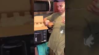 ALDI AMBIANO AIR FRYER UNBOXING 10252018 [upl. by Gilbart854]