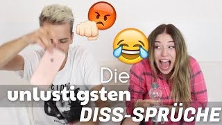 Die unlustigsten DISS  SPRÜCHE D  Julienco [upl. by Adnovahs]