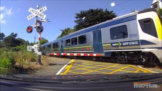 Fraser Ave Railway Crossing  Matangi Unit FP5154 FT5154 [upl. by May]