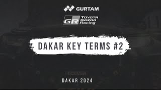 Dakar Key Terms 2  Dakar 2024  TOYOTA GAZOO Racing Baltics I with EN subtitles [upl. by Leissam]