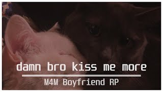 SFW VERSION M4M smooching session with your boy boyfriend roleplay [upl. by Euphemie]