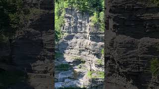 New York Ithaca  Hiking the trails at the Robert H Treman State Park newyork waterfall park [upl. by Feigin]