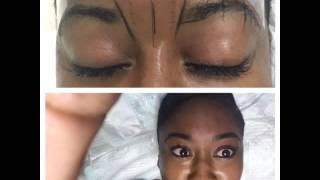 Before amp After  6D Hair Stroke Microblading Transformation [upl. by Barbabra120]