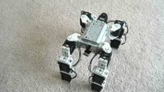 My walking Quadruped Robot [upl. by Veronique374]