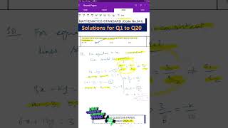 CBSE CLASS 10 MATHS SAMPLE PAPER 2025 Question 2 Solution  focuseducation432 cbsesamplepapers [upl. by Coray]