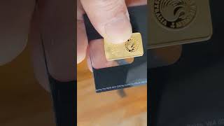 Fake 10g Gold bar NOT Perth Mint [upl. by Etteuqal]