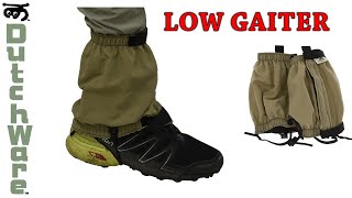 Low Gaiter from DutchWare  Camping Accessories [upl. by Bendicty792]