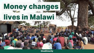 Large cash transfers to Malawians in poverty  GiveDirectly [upl. by Rusticus]