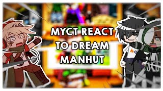 MCYTS  DSMP  REACT TO DREAM MANHUT ANIMATIC  JencilThePencil [upl. by Raquela]