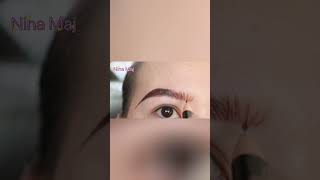 eyebrow shaping tutorial eyebrow eyelashes naturaleyebrows makeuptutorial eyebrows [upl. by Ezara]