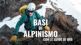 ALPINISMO BASE con le GUIDE di Ossola Outdoor School  Parte 1 [upl. by Irami]