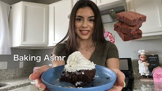 Asmr Lets make Homemade Brownies🍫voiceover [upl. by Ivzt]