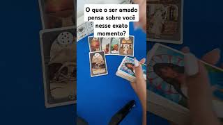 O que o ser amado pensa sobre você nesse exato momento tarot conselhododia tarotdodia [upl. by Jenness]