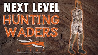 The last hunting waders youll ever buy Sitka Delta Zip Wader Review [upl. by Lewse]