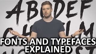 What are Fonts and Typefaces [upl. by Aremaj]