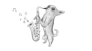 Saxophone Chihuahua [upl. by Ayrotal]