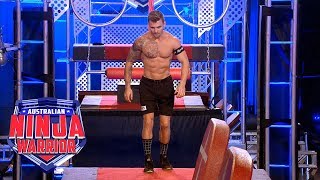 Ninja run Shane Rogers  Australian Ninja Warrior 2018 [upl. by Norval]