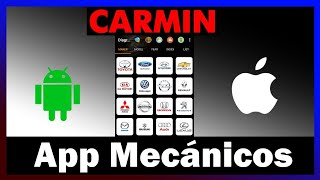 💥✅App para Mecánicos Automotrices CARMIN📲🔥 [upl. by Haroppiz]