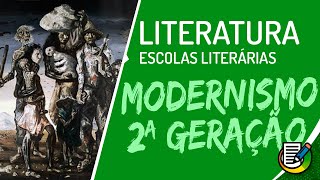 Literatura  Modernismo Brasileiro  2ª Geração  Características  ENEM [upl. by Anhavas]