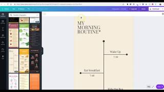 How to Create a Timeline on Canva [upl. by Uase]