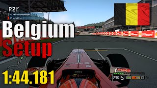 F1 2013 Belgium  Spa Hotlap  Setup 144181 [upl. by Atiugal]