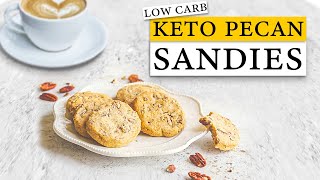 KETO Pecan Sandies With Claudia Caldwell 3 EASY STEPS [upl. by Bloom]