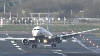 Negative windshear landings [upl. by Ardnos]