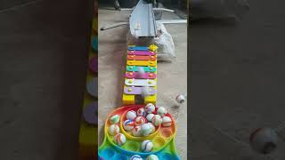 Marble run ☆xylophone Asmr shorts marblerun stressrelief asmr xylophone [upl. by Ogg]