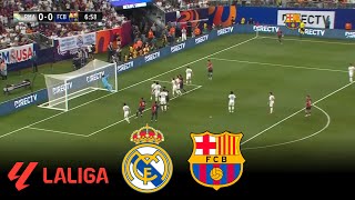 🔴LIVE  Real Madrid vs Barcelona  La Liga 202425  Barcelona Match Today  Full Match Today [upl. by Loutitia]