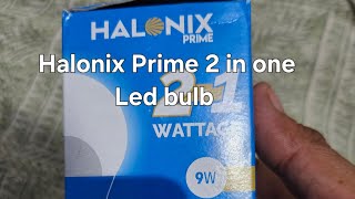 Halonix 2 in one Led Bulb  9 Watt 05 watt Led Bulb  Halonix bulb 05 watt  Led bulb 9 Watt 2in1 [upl. by Nodnnarb]