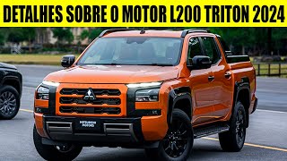 OS DETALHES SOBRE O NOVO MOTOR DA L200 TRITON 2024 QUE NÃO É TÃO NOVO ASSIM [upl. by Wells]