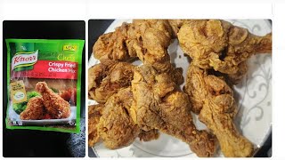 Knorr Crispy Fried Chicken Recipe  Easy Fried Chicken Broast at Home  Iftar Special [upl. by Brebner102]